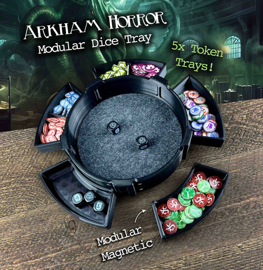 Modular Dice Tray for Arkham Horror 2e/3e